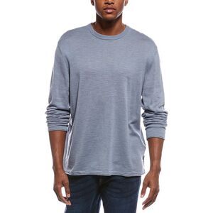 7 For All Mankind Mens Crewneck Sweater, Blue